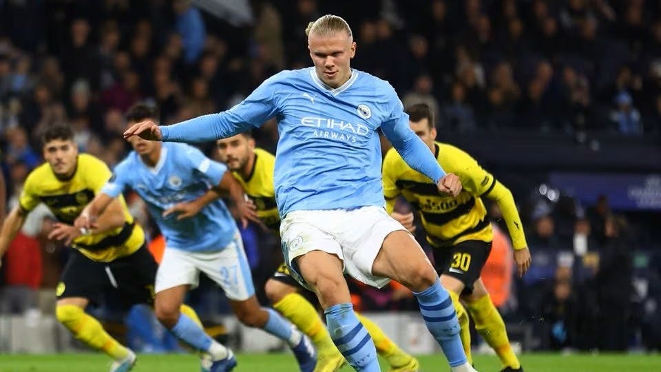 Manchester City star Erling Haaland